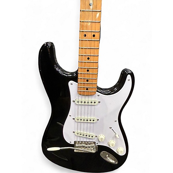 Used Squier CLASSIC VIBE 50S STRATOCASTER Black Solid Body Electric Guitar