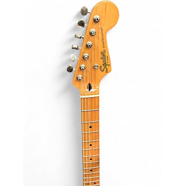 Used Squier CLASSIC VIBE 50S STRATOCASTER Black Solid Body Electric Guitar