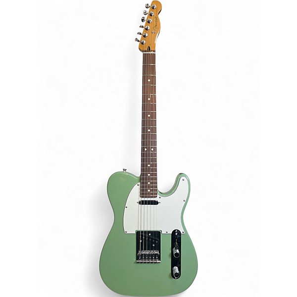 Used Fender Player Telecaster II Surf Green Solid Body Electric Guitar