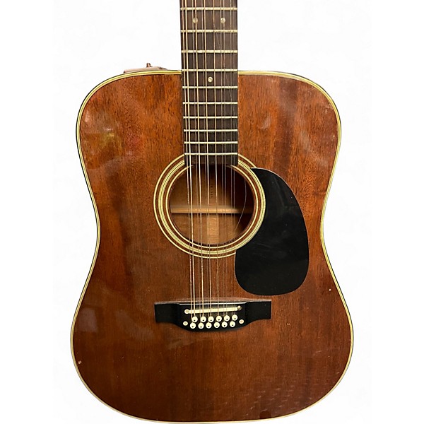 Used Takamine EF-389 Mahogany 12 String Acoustic Electric Guitar