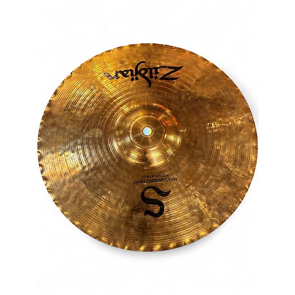 Used Zildjian 14in S Family Mastersound Hi-Hats Pair Cymbal