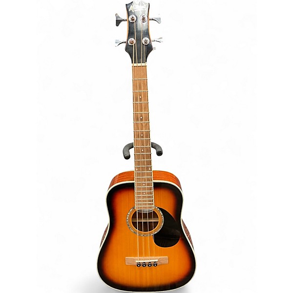 Used Mitchell EZBSB 2 Color Sunburst Acoustic Bass Guitar