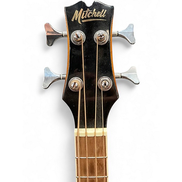 Used Mitchell EZBSB 2 Color Sunburst Acoustic Bass Guitar