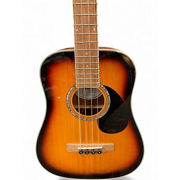 Used Mitchell EZBSB 2 Color Sunburst Acoustic Bass Guitar