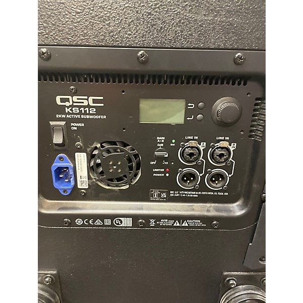 Used QSC KS112 Powered Subwoofer