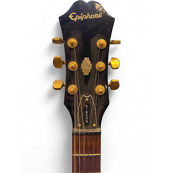 Used Epiphone DOT DELUXE Vintage Sunburst Solid Body Electric Guitar