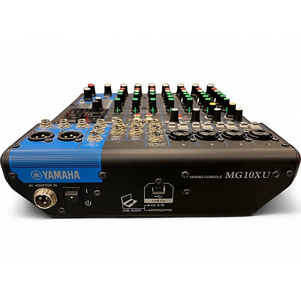 Used Yamaha MG10XU 10 Channel Mixer with Effects Unpowered Mixer
