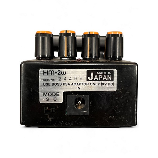 Used BOSS HM2W HEAVY METAL WAZA Effect Pedal