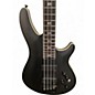 Used Schecter Guitar Research SLS ELITE 4 EVIL TWIN Black Electric Bass Guitar