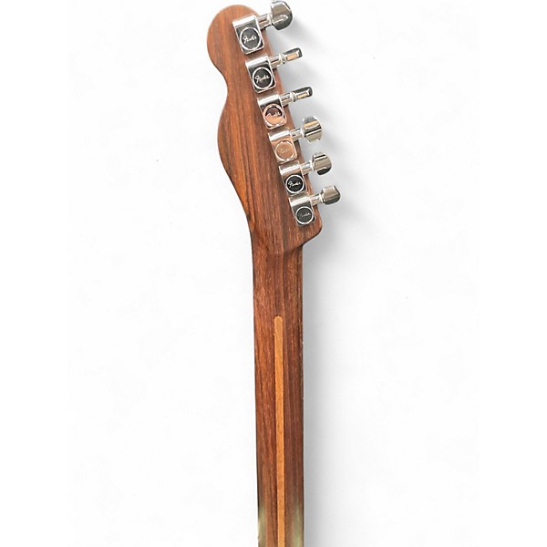 Used Fender American Professional Telecaster Rosewood Neck Surf Green Solid Body Electric Guitar