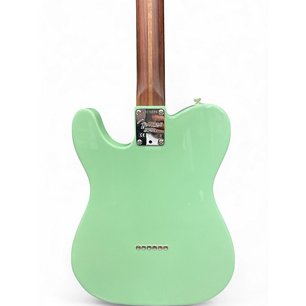 Used Fender American Professional Telecaster Rosewood Neck Surf Green Solid Body Electric Guitar