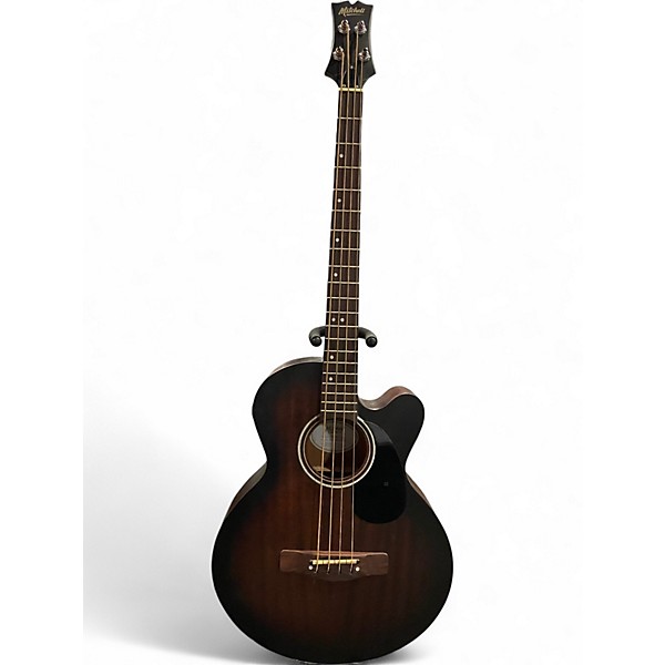 Used Mitchell T239BCE-BST Edge Burst Acoustic Bass Guitar