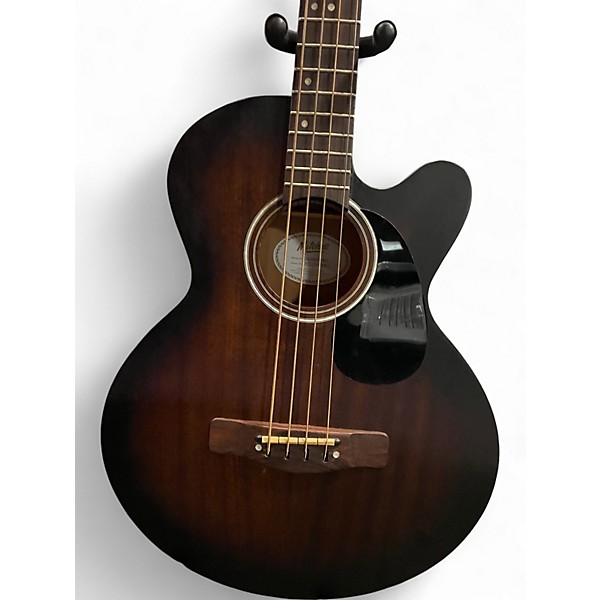 Used Mitchell T239BCE-BST Edge Burst Acoustic Bass Guitar