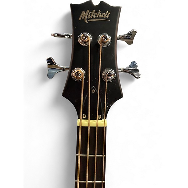 Used Mitchell T239BCE-BST Edge Burst Acoustic Bass Guitar