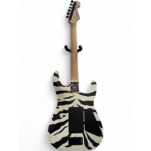 Used Charvel Satchel Signature Pro-Mod DK22 HH FR M White Bengel Electric Guitar