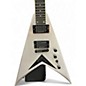 Used Kramer Dave Mustaine Vanguard Silver Solid Body Electric Guitar