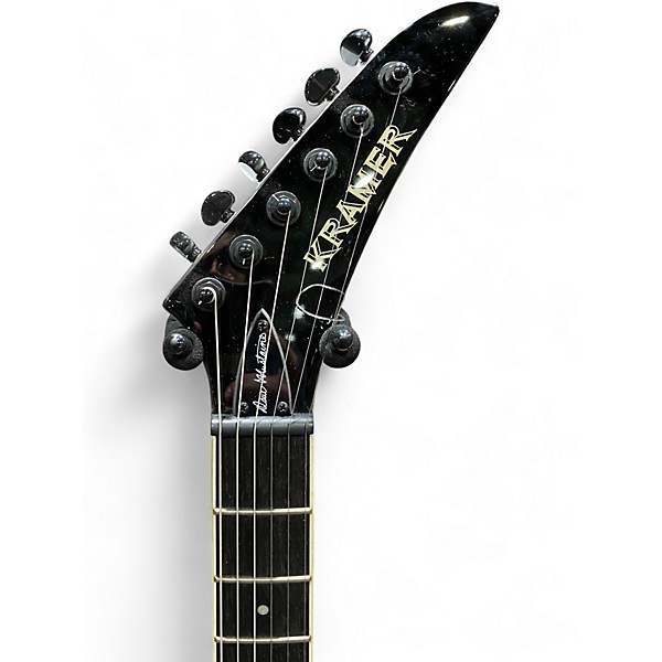 Used Kramer Dave Mustaine Vanguard Silver Solid Body Electric Guitar