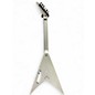 Used Kramer Dave Mustaine Vanguard Silver Solid Body Electric Guitar