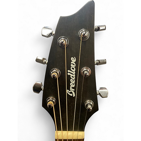 Used Breedlove Discovery Concert Cutaway Natural Acoustic Electric Guitar