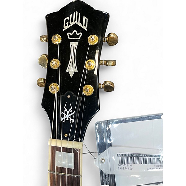 Used Guild Polars Kim thayil Black Solid Body Electric Guitar