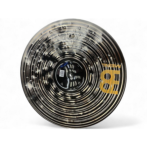 Used MEINL 18in DARK CRASH Cymbal