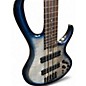 Used Ibanez BTB705LM Blue Electric Bass Guitar