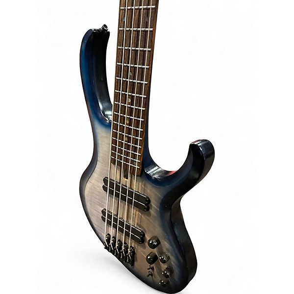 Used Ibanez BTB705LM Blue Electric Bass Guitar