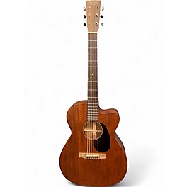 Used 2019 Martin OMC15ME Mahogany Acoustic Electric Guitar