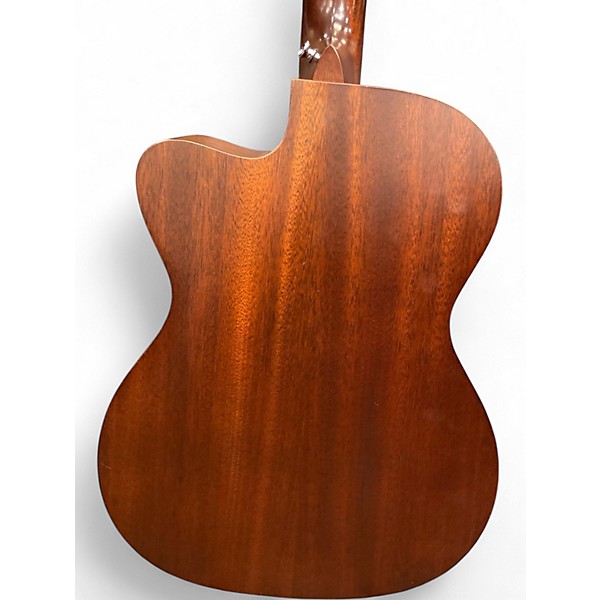 Used 2019 Martin OMC15ME Mahogany Acoustic Electric Guitar