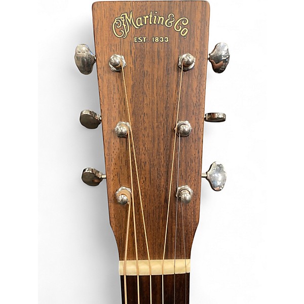 Used 2019 Martin OMC15ME Mahogany Acoustic Electric Guitar