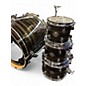Used ddrum 7 Piece dominion birch brushed olive metallic Drum Kit