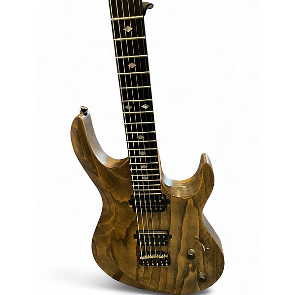 Used Kiesel Aries Rawtone 6 brown ash Solid Body Electric Guitar