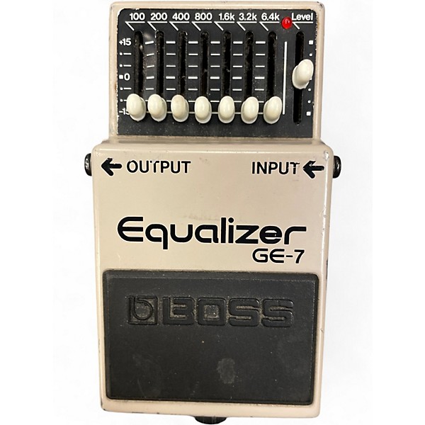 Used BOSS GE7 Equalizer Pedal