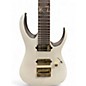 Used Ibanez K7YANG BRIAN "HEAD" WELCH SIGNATURE 7 STRING Matte White Solid Body Electric Guitar