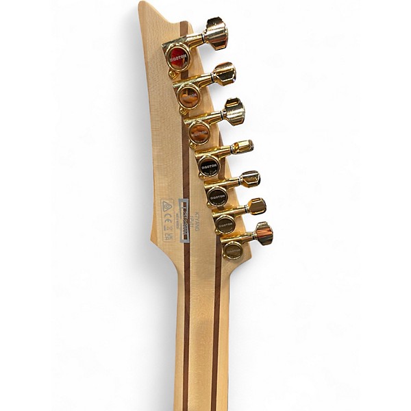 Used Ibanez K7YANG BRIAN "HEAD" WELCH SIGNATURE 7 STRING Matte White Solid Body Electric Guitar