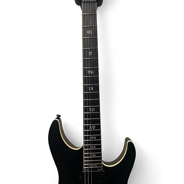 Used 2020 Schecter Guitar Research Schecter Guitar Research C-1 SLS Elite Evil Twin Electric Gu Black Solid Body Electric ...