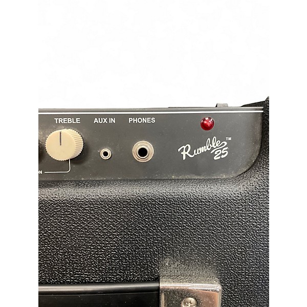Used Fender RUMBLE 25 Bass Combo Amp