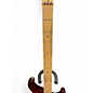 Used Bossa OB4 Trans Red Electric Bass Guitar