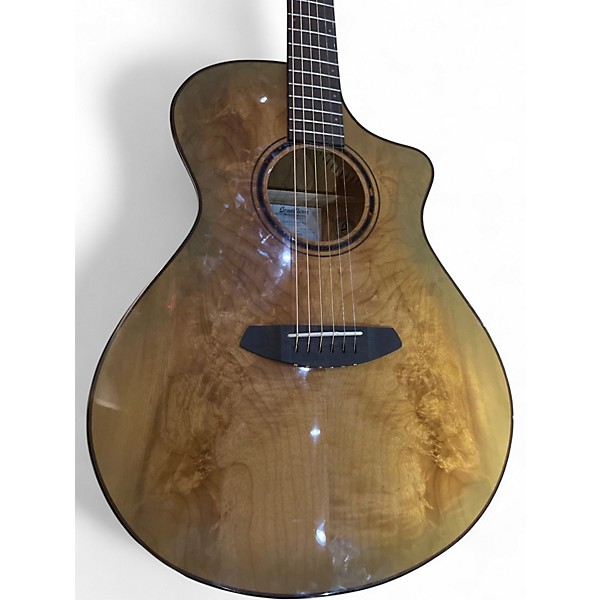 Used Breedlove Pursuit Concert Amber Acoustic Electric Guitar