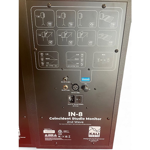Used Kali Audio IN-8 Pair Powered Monitor