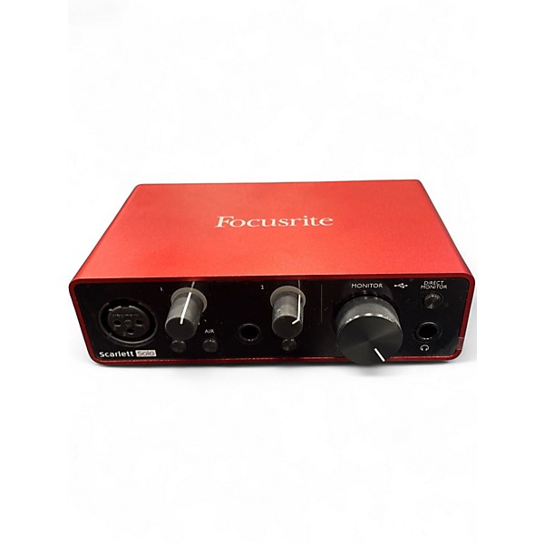 Used Focusrite Scarlett Solo Gen 3 Audio Interface