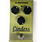 Used TC Electronic Cinders Overdrive Effect Pedal thumbnail