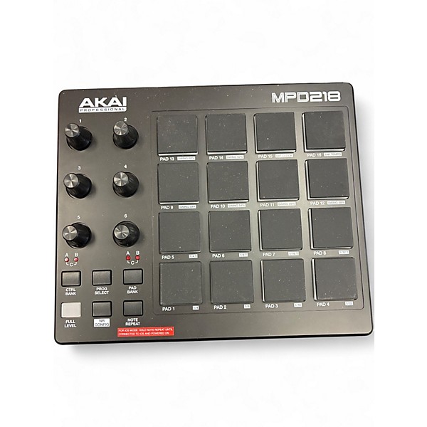 Used Akai Professional MPD218 MIDI Controller