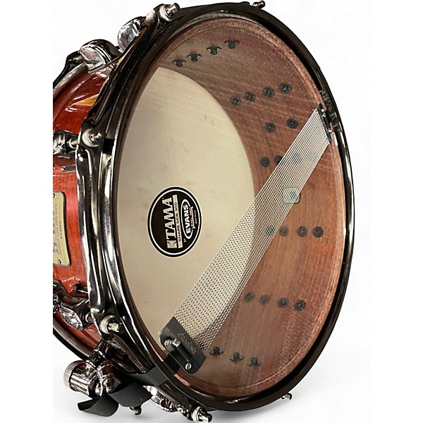Used TAMA 14in SLP bubinga snare Burgundy Drum