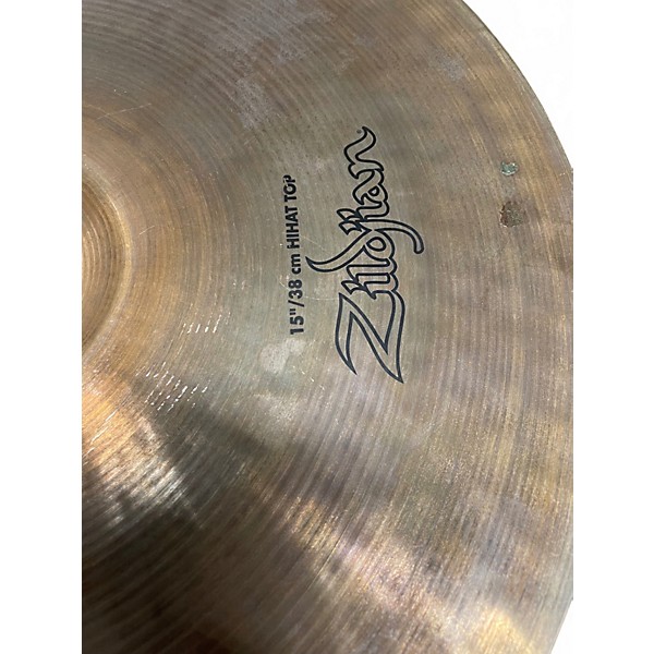 Used Zildjian 15in Avedis signature Hi Hat Pair Cymbal