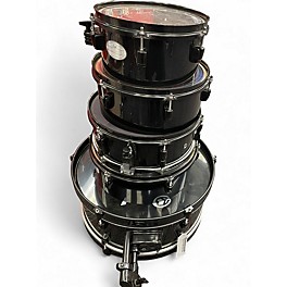 Used Pearl 5 Piece Rhythm Traveler Compact Black Drum Kit