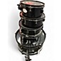 Used Pearl 5 Piece Rhythm Traveler Compact Black Drum Kit thumbnail