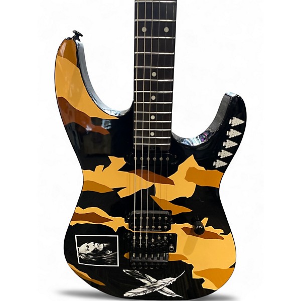 Used ESP LTD GL DESERT EAGLE Camo Solid Body Electric Guitar