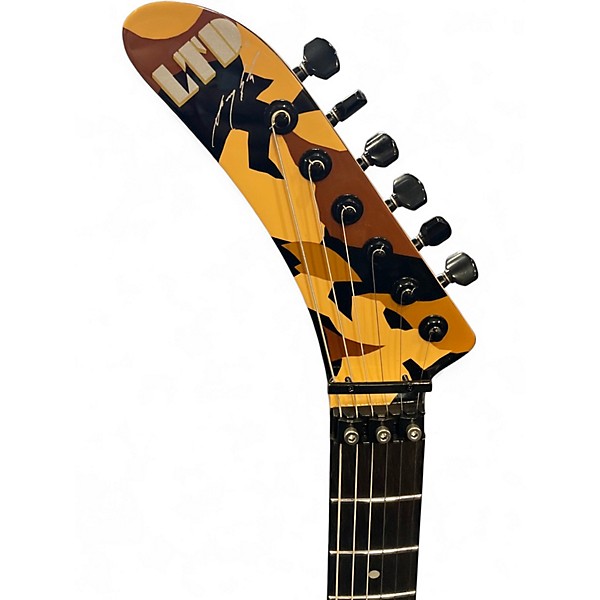 Used ESP LTD GL DESERT EAGLE Camo Solid Body Electric Guitar