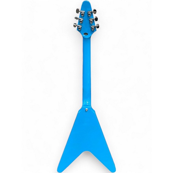 Used Epiphone FLYING V '70S MIAMI BLUE Solid Body Electric Guitar